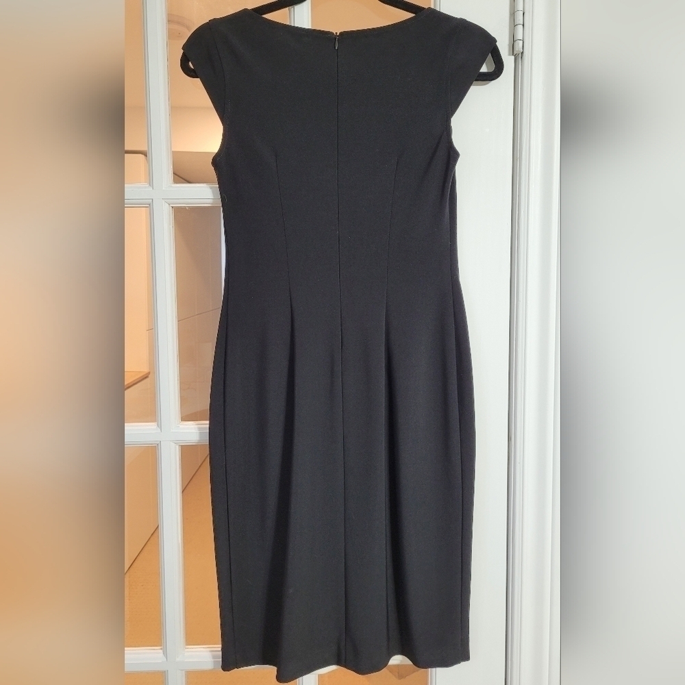 Joseph Ribkoff Dress size 4 black and white formal fitted midi pencil skirt - Picture 2 of 16